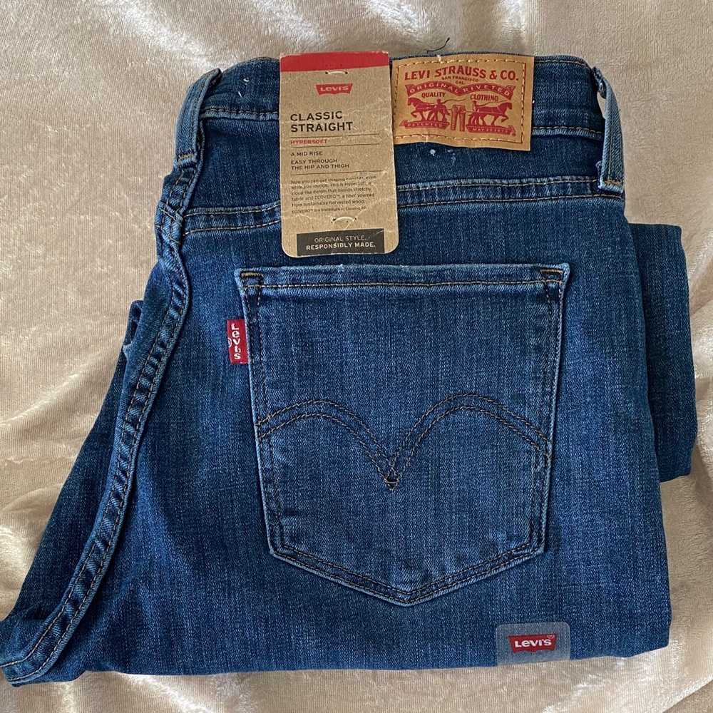 Levi's Straight Leg Jeans - Indigo